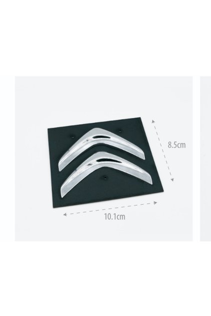 Citroen C-Elysee 2012–2016 Uyumlu arka Arma Logo (10.1×8.5 cm)
