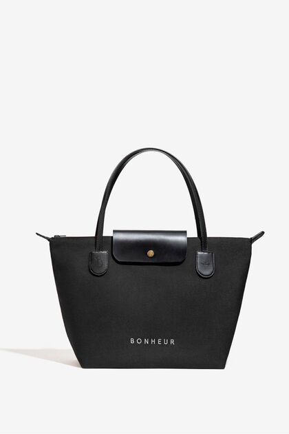 Bonheur N°7 Kanvas Çanta- Iconic Black - Fiyatı, Yorumları