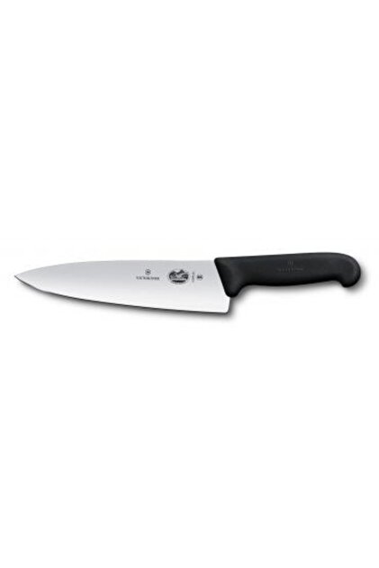 Cuțit universal de bucătărie Victorinox Fibrox 5.2063.20, lamă 20 cm, negru