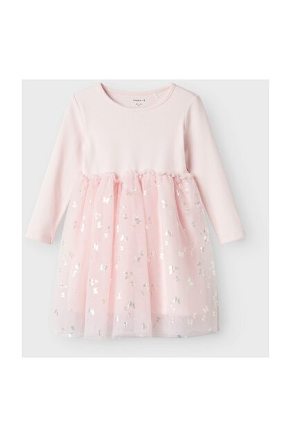 Nmfdubutterfly Ls Dress