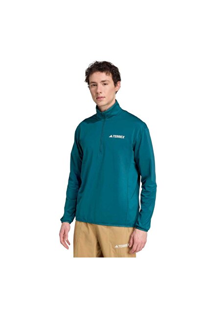 Terrex Multi CLIMAWARM Tech Fleece Yarım Boy Fermuarlı Üst