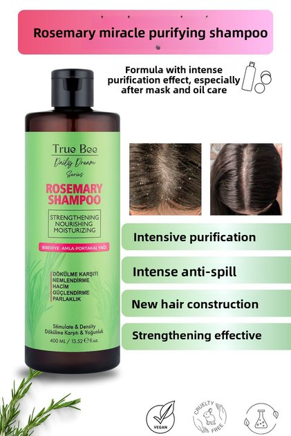 Daily Dream Series | Hair Root Strengthening Rosemary Shampoo 400 ml