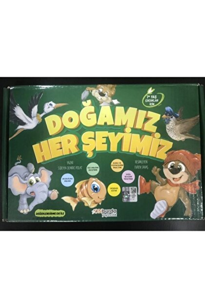 ①②④5冊セット Onburda Yayınları Doğamız Herşeyimiz Okuma Seti - Fiyatı, Yorumları