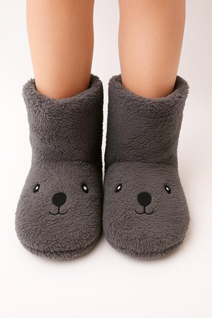 Boys' Home Boots, Flat Sole, Seasonal, Non-Slip Sole, Kindergarten Nursery Home Shoes Home Boots