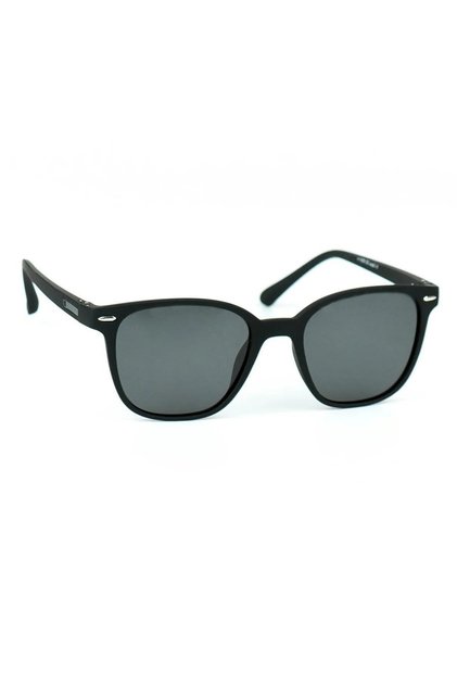 Unisex Black Square Model Premium Frame Polarized Glass Sunglasses Dc4024Black