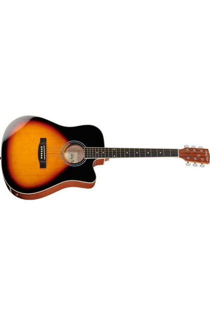 Harley Benton D-120CE срещу електроакустична китара