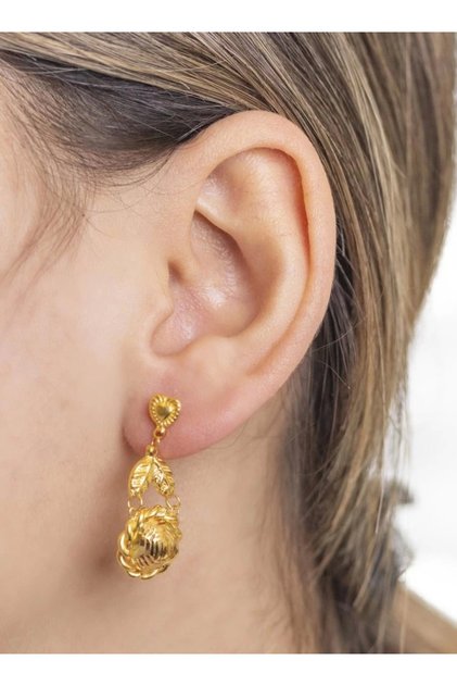 Yiğitbaşı Gold 22 Ayar Küpe (3317)