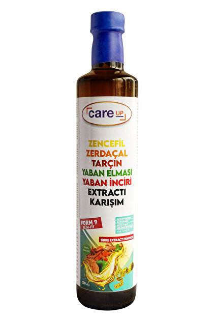 洋楽 CARIKA TURE - SPIRIT CENTRIC Care Up Organik Form-9 Zerdeçal Ve Zencefil Sirke Ekstrakt