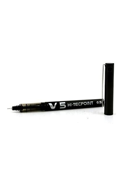 V5 Roller Pen Hi-Tecpoint Needle Tip 0.5 mm Black Bx-V5-B