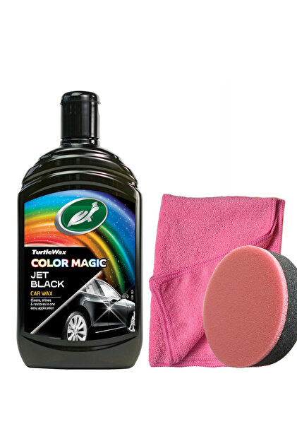 Turtle Wax Siyah Renkli Cila Parlatıcı Koruyucu Temizleyici 500 ml