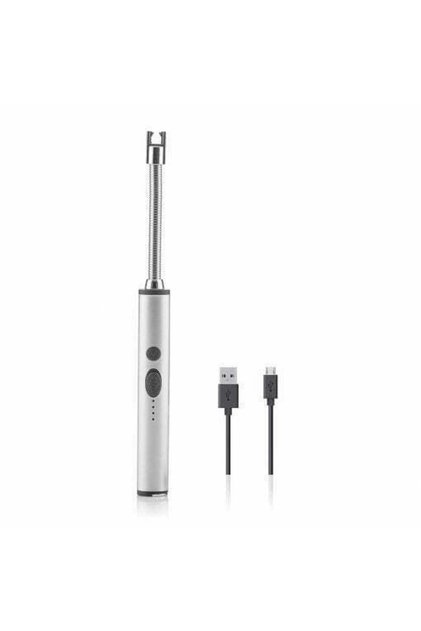 Brichetă, grătar, lanternă electronică/electrică MBrands, ARC DUBLU, fără gaz, încărcare USB
