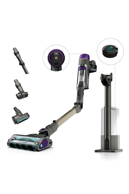 PowerDetect Clean&Empty Auto-Empty Sistemli Pet Başlıklı Şarjlı Dikey Süpürge