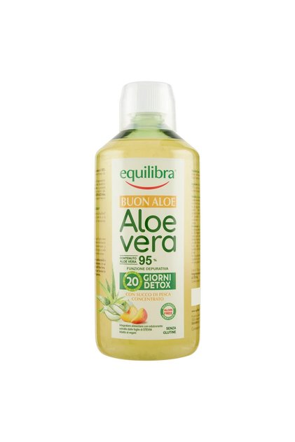 Buon Aloe Extract Cu Gust De Piersică, Pentru Revitalizare Şi Regenerare, 500 ml