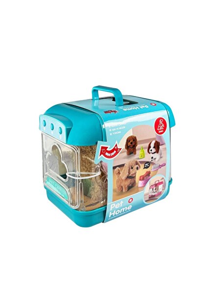 Vardem JND-6806 Hareketli Köpek ve Işıklı Sesli Şeffaf Kafes Seti