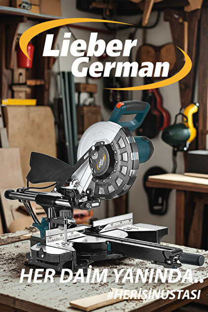 Lieber German Maxstar Serii 1700 Watt 255mm Bakır Sargılı Kızaklı