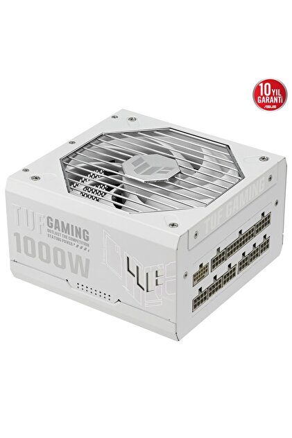 ASUS TUF GAMING 1000G Beyaz 80Plus Gold 1000W Modüler ATX 3.1 Güç
