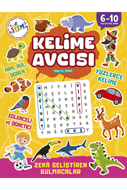 Turkuvaz Dergi STEM KELİME AVCISI - Fiyatı, Yorumları