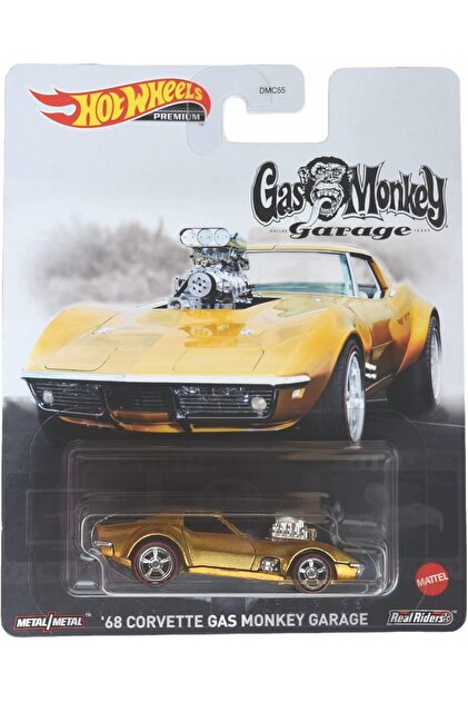 HOT WHEELS Premium Gas Monkey Garage - '68 Corvette Gas Monkey