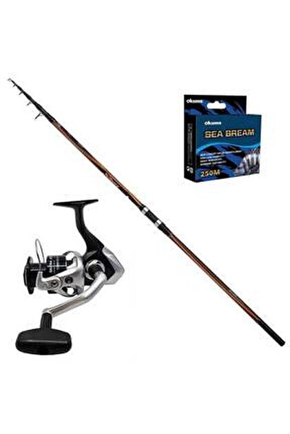 Okuma Alaris Tele Surf 420 cm 100-200 gr Surf Kamışı- Azores ZXP