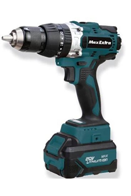 Max Extra MXP9012 - 80 Nm Akülü Darbeli Matkap Vidalama - 20 Volt