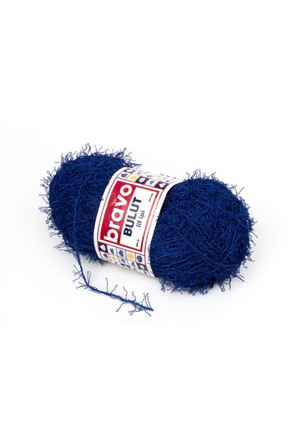 Bulut Sakal Lif Yarn 100 Gr 100 Meters (Color Code:420) Navy Blue