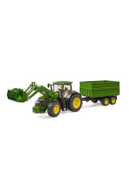 Jhon Deere Kepçeli Traktör ve Römork 03155