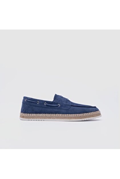 Hotiç Erkek Süet Deri Mavi Espadril - Fiyatı, Yorumları
