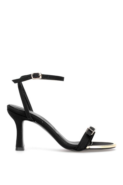 Elit Pm53 K809N Women's Classic Heeled Shoes Black