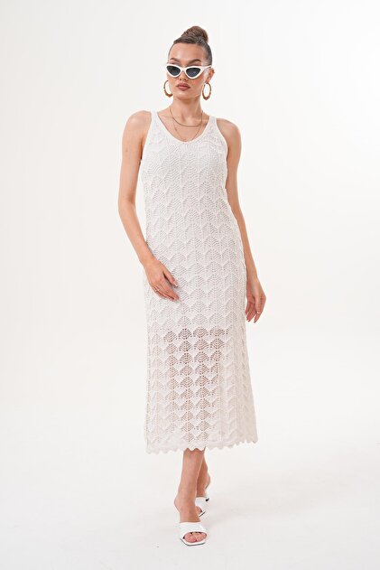 kivari claudia knit dress Ice Blue Viola Knit Maxi Dress