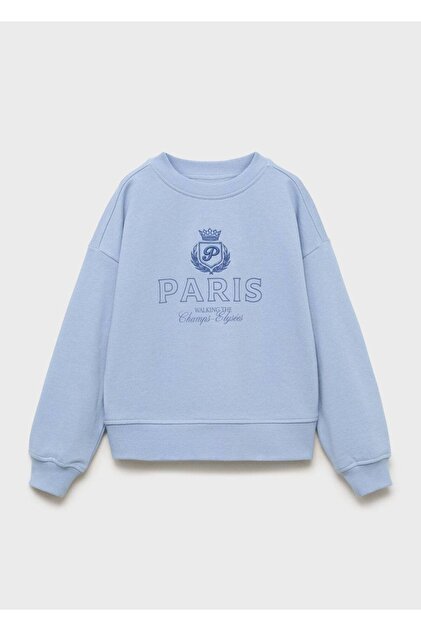 İşlemeli desenli sweatshirt