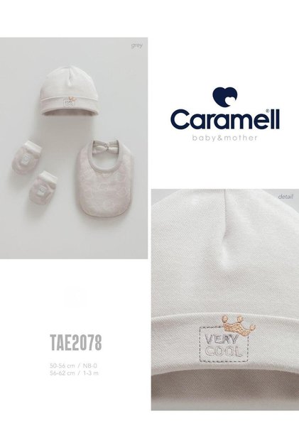 My Baby Kumsal 4-Piece Set Accessory Gloves Apron Beanie Very Cool Very Cool 2078