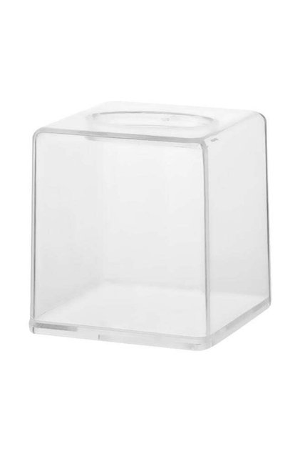 Generic Acrylic Tissue Paper Holder Clear 13x13x13cm