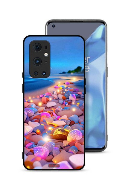 غطاء حماية لهاتف OnePlus 9 Pro 5G برسومات فنية من الأحجار