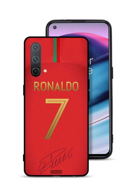 غطاء حماية لهاتف OnePlus Nord CE 5G بتصميم رونالدو 7