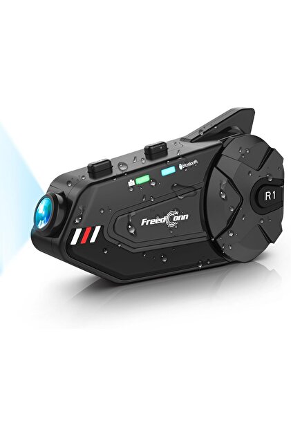 GÜMRÜK BEY FreedConn R1 Plus Motosiklet Bluetooth İntercom Wifi
