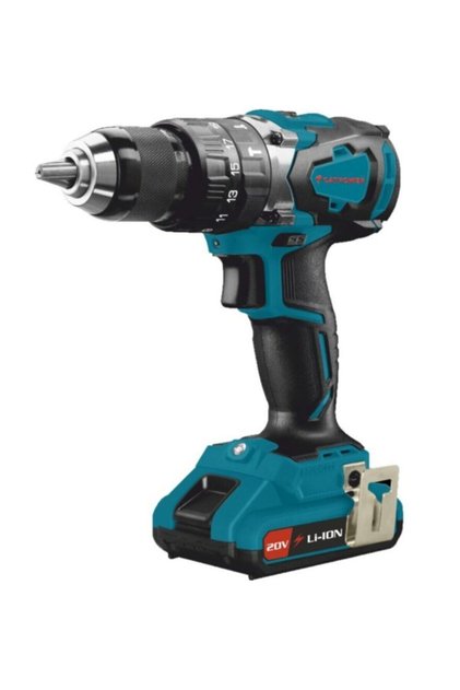 CATPOWER 4110 Kömürsüz Darbeli Vidalama 20 V 2 Ah Çift Akülü PH2 Uçlu