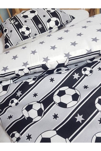 5 Piece 90X130 Baby Sleeping Set - Fan Quilt Pillow Sheet Set