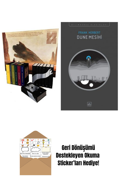 İthaki Yayınları Dune Serisi 9 Kitap Tam Set Dune Mesihi Çocukları