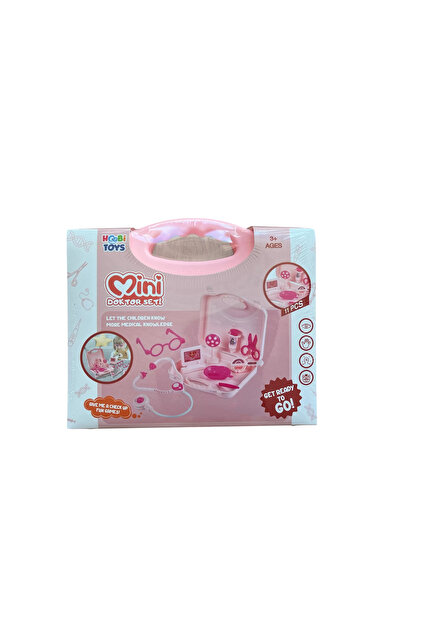 Hobi Toys Çantalı Mini Doktor Seti - Pembe HB-16159 - Fiyatı