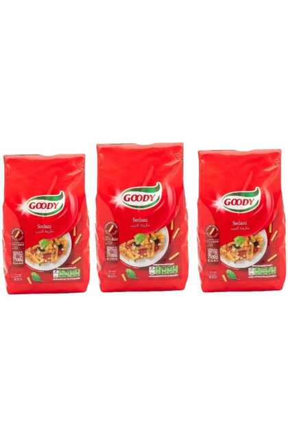 عرض 3 قطع من أنابيب معكرونة جودي، رقم 12 * 450