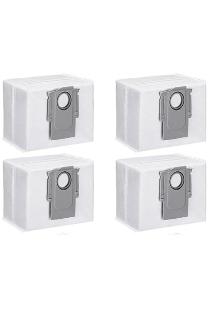 Roborock Q8 Max, Q8 Max Plus-Q8 Pro/Q8 Ultra Uyumlu Toz Torbası-4 Adet