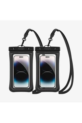 Spigen Aqua Shield Custodia Universale Impermeabile Galleggiante IPX8 Fino A 30 Metri - Crystal Clear Per Smartphone Fino A 6,9 Pollici