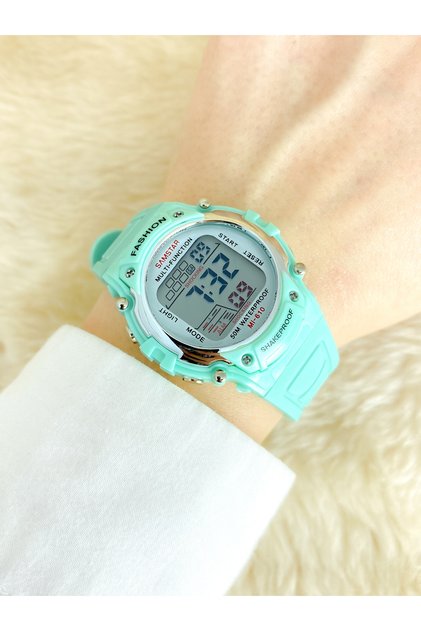 Alarm-Light-Stopwatch-5 Atm Waterproof-Gift Children's Wristwatch