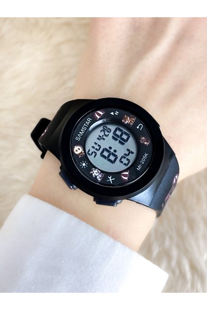 Alarm-Light-Stopwatch-5 Atm Waterproof-Gift Children's Wristwatch