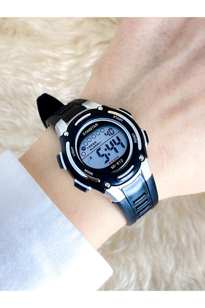 Alarm-Light-Stopwatch-5 Atm Waterproof-Gift Children's Wristwatch