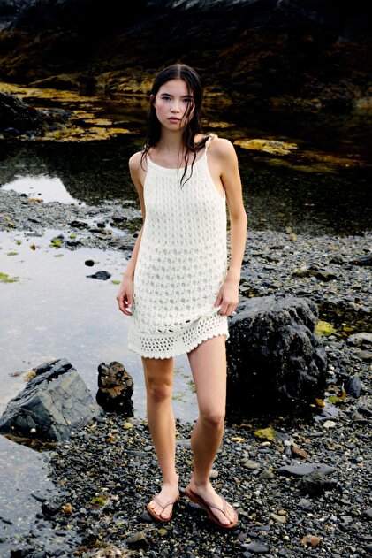 beaded crochet dress Crochet Beaded Dress – Kalimera
