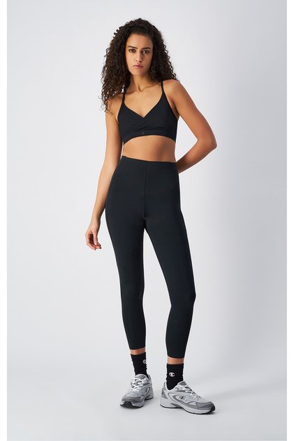 Athletics Capri Leggings Black Women's Leggings-M0371-Kk001