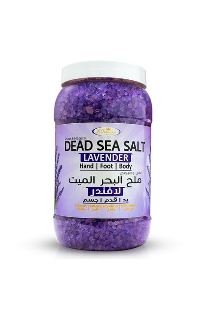 La Parisienne Pure & Natural Dead Sea Salt, Cleanses, Bath Salt, Muscle Pain - (Lavender, 2 kg)