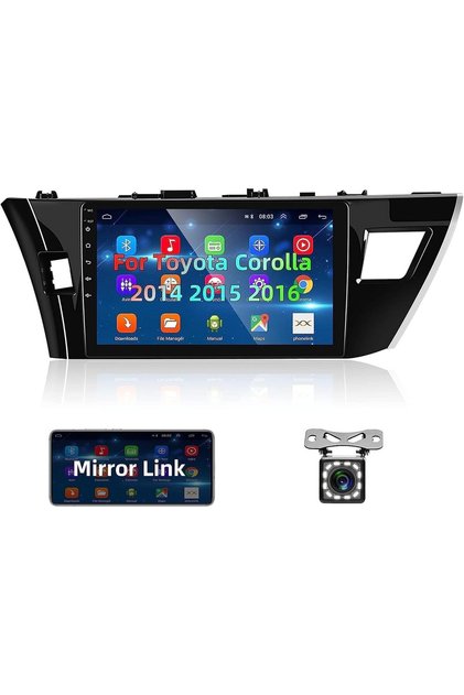 Android Car Stereo for Toyota Corolla 2014-2016 1+32GB with AHD Camera