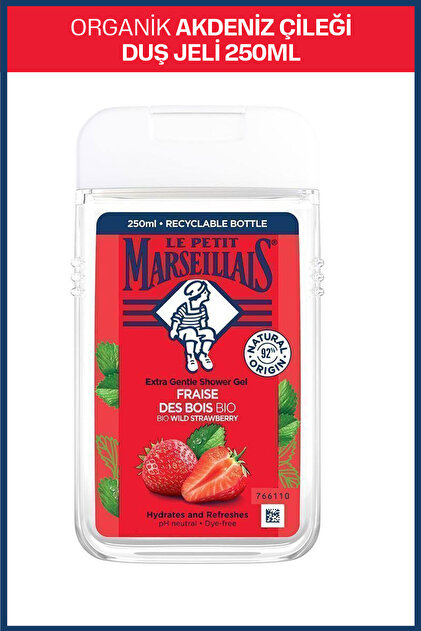 Le Petit Marseillais Akdeniz Çileği Duş Jeli 250 ml - Fiyatı